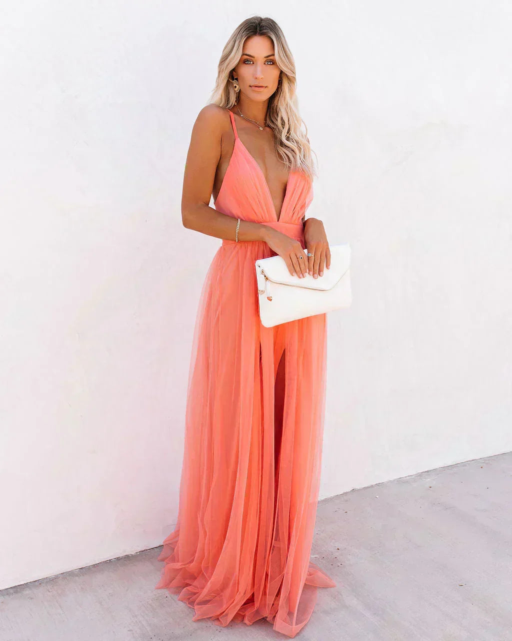 Belinda - Robe maxi fluide et élégante style été