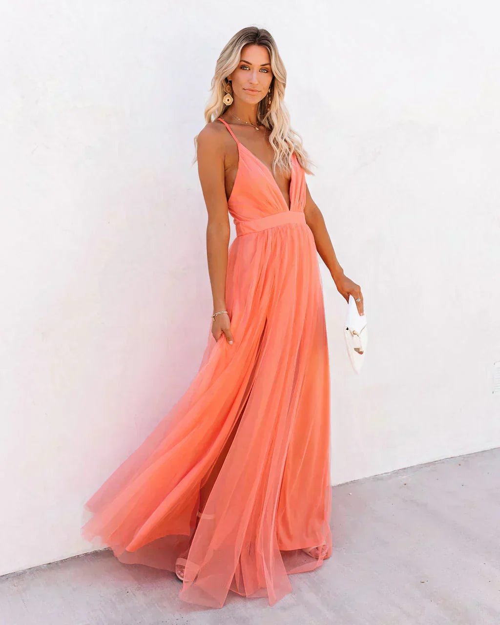Belinda - Robe maxi fluide et élégante style été