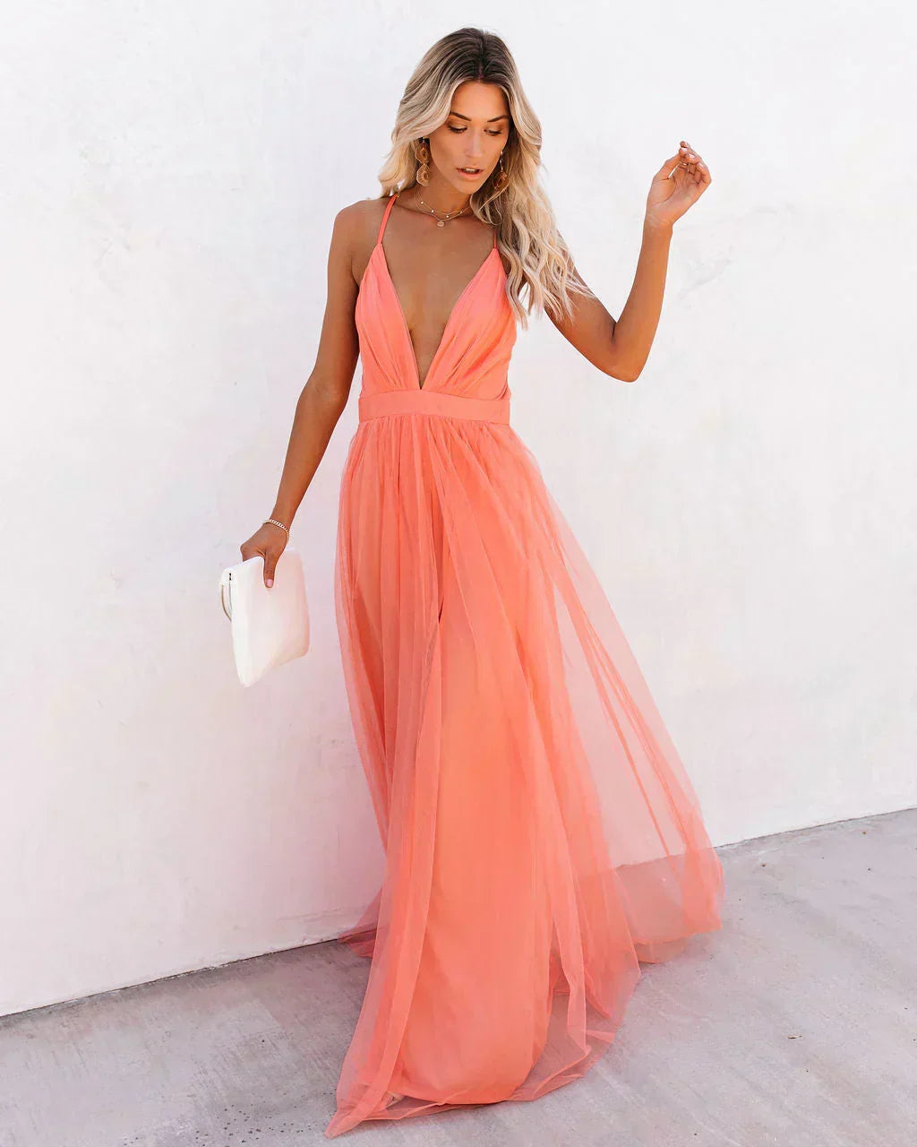 Belinda - Robe maxi fluide et élégante style été