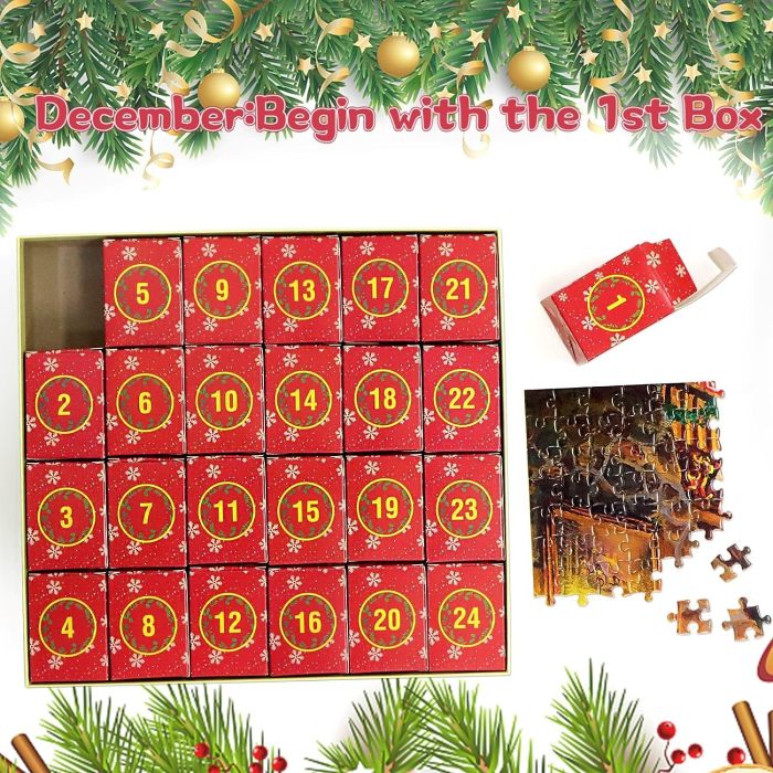 Calendrier de l'Avent FamilieJoy 2025 | Des surprises comblées pour tous avec Stitch, Football, Puzzles & Cristaux