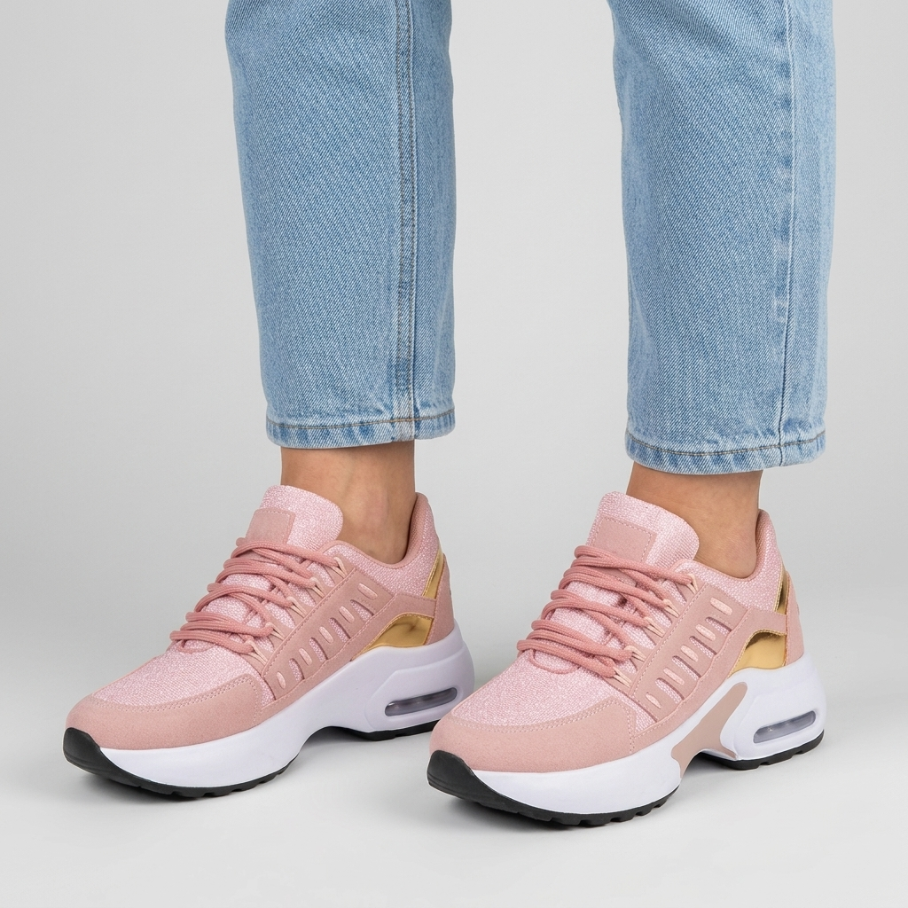 Baskets Orthopédiques Femme Confort Semelle Rembourrée Marche