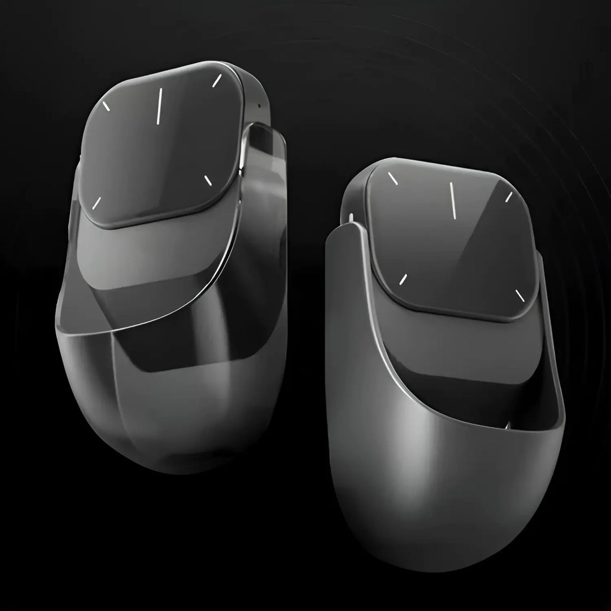 AirGlide Souris Aérienne Bluetooth | Pavé Tactile Sans Fil & Pointeur Laser pour un Contrôle Transparent