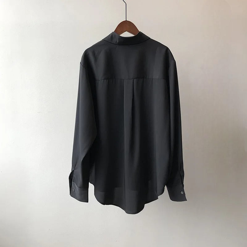 Ellie™ - Élégante blouse en soie