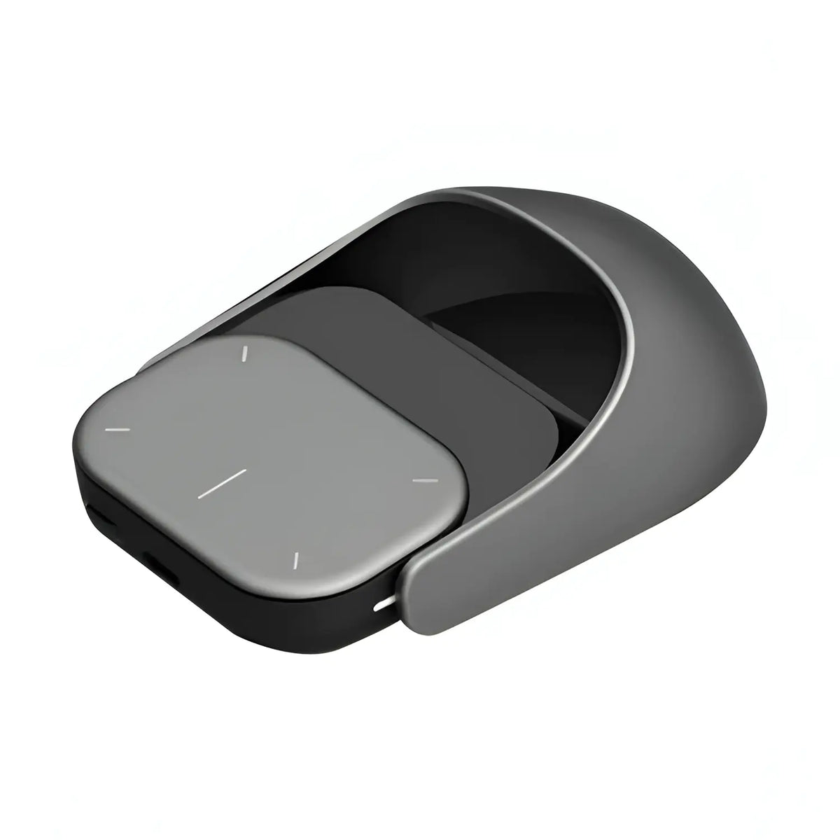 AirGlide Souris Aérienne Bluetooth | Pavé Tactile Sans Fil & Pointeur Laser pour un Contrôle Transparent