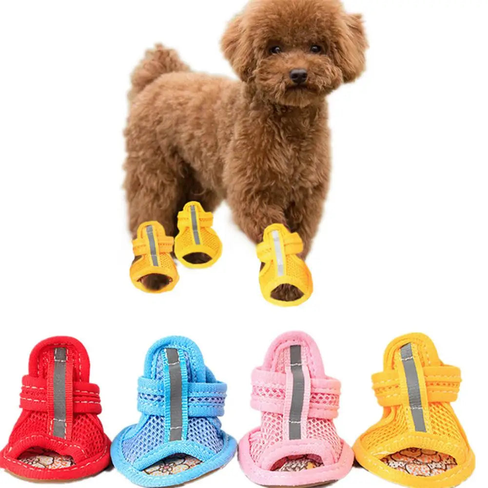 PootKoel Chaussures d'Été pour Chiens – Respirantes et Antidérapantes Protection contre la Chaleur