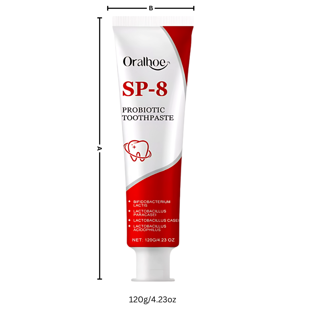 Dentifrice Probiotique Éclaircissant & Blanchissant