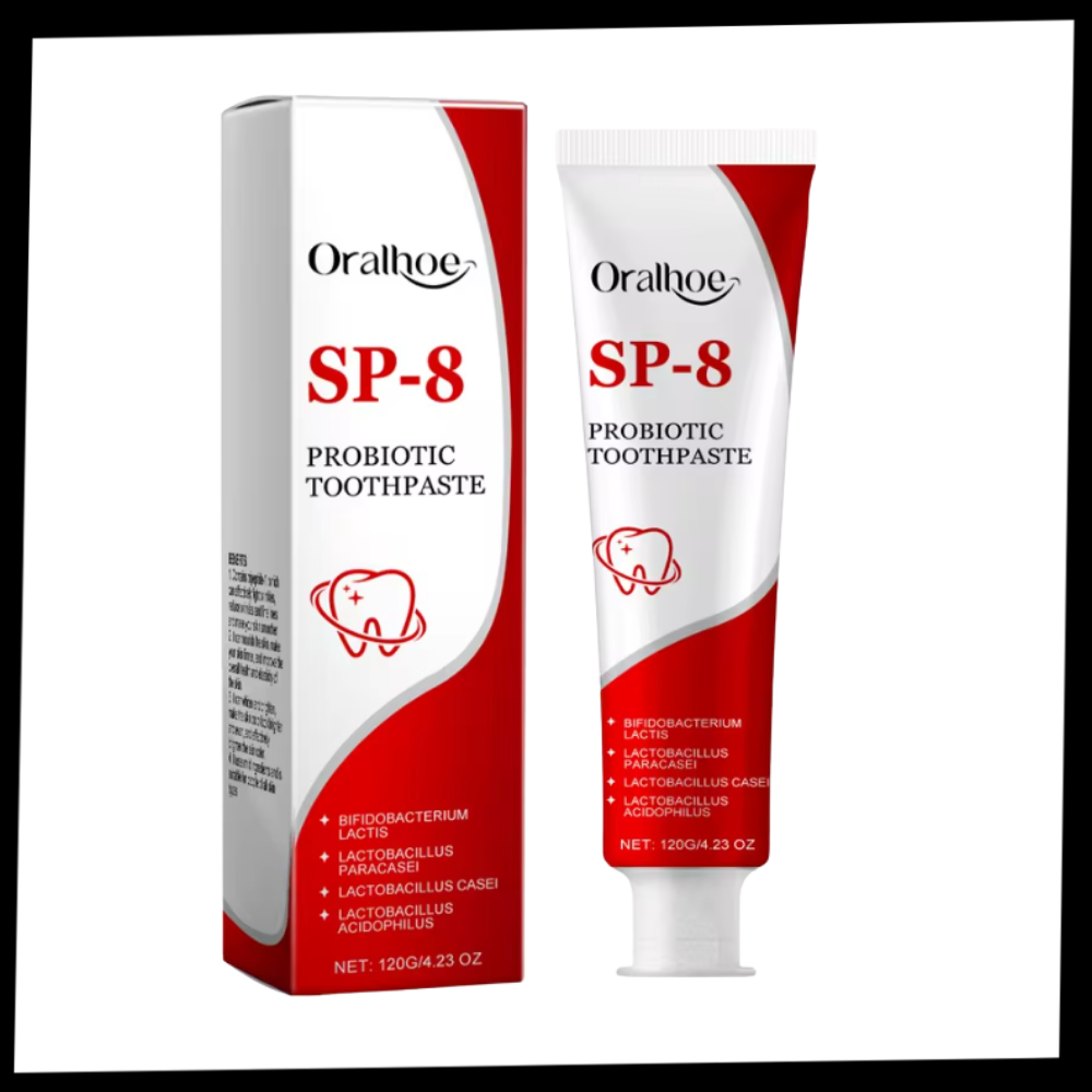 Dentifrice Probiotique Éclaircissant & Blanchissant