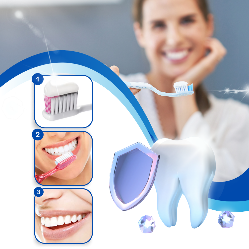 Dentifrice Probiotique Éclaircissant & Blanchissant