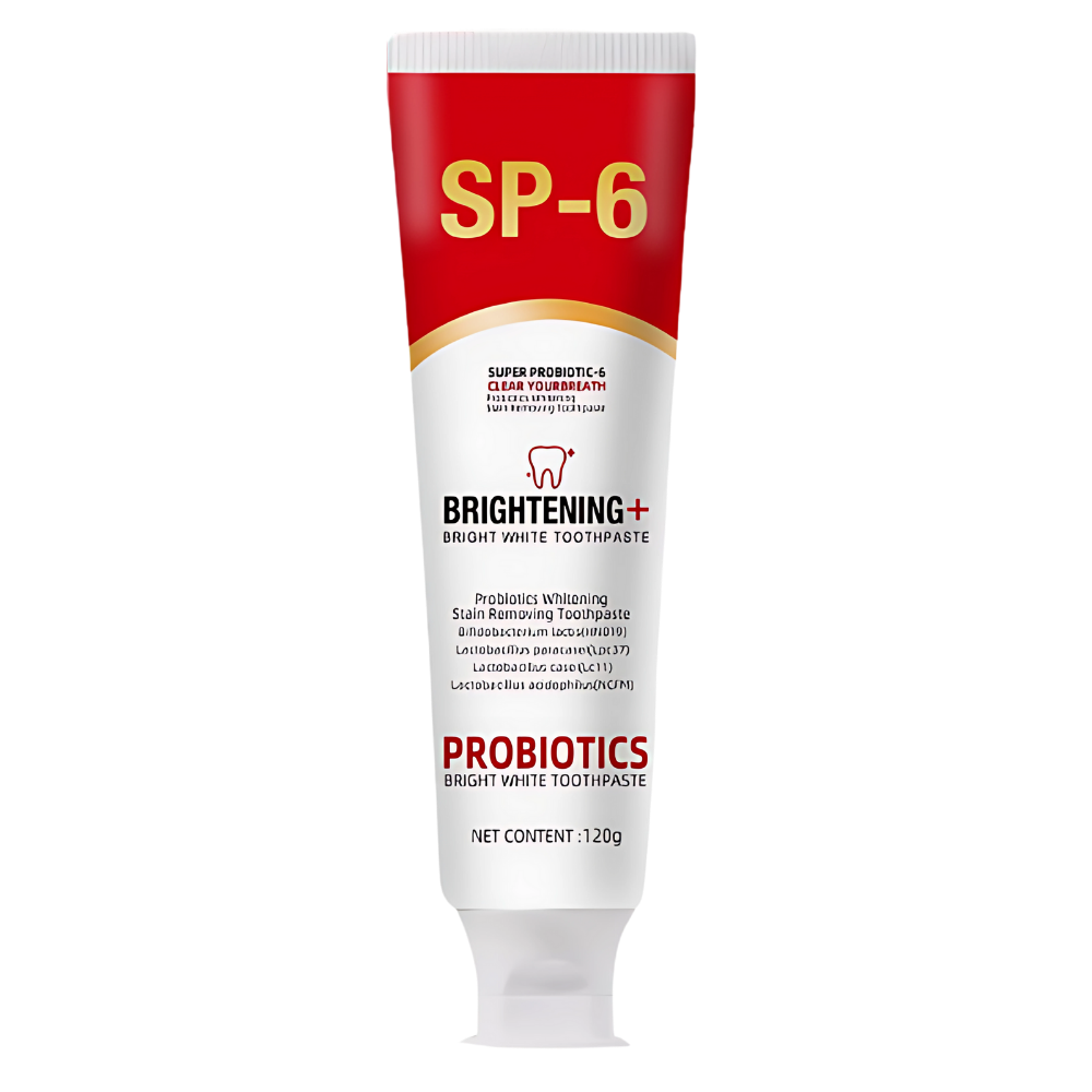 Dentifrice Probiotique Éclaircissant & Blanchissant
