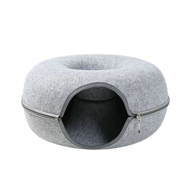 PawDonut Tunnel | Tunnel pour Chats et Maison de Jouets