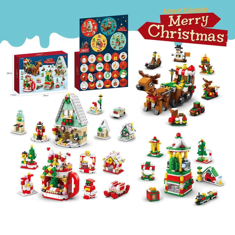 BlockJoy | Calendrier de l'Avent de Construction de Noël de 24 Jours