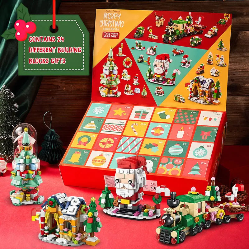 BlockJoy | Calendrier de l'Avent de Construction de Noël de 24 Jours