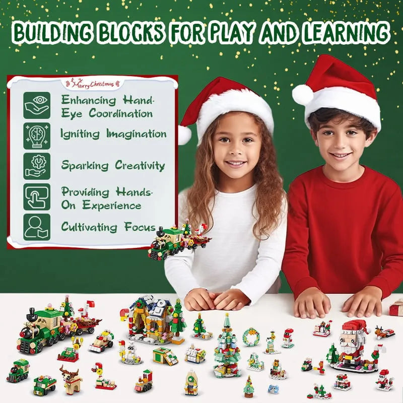 BlockJoy | Calendrier de l'Avent de Construction de Noël de 24 Jours