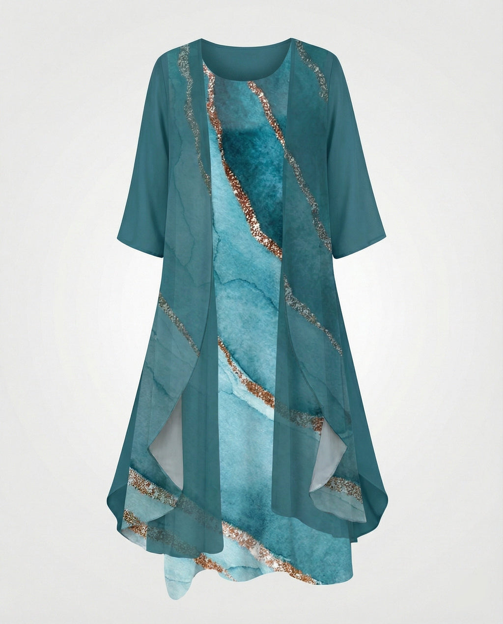 Robe de soirée femme en sequins
