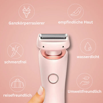 SilkySmooth 2-en-1 rasoir électrique pour femmes | Précision, confort et confiance