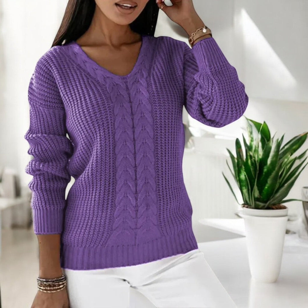 Freya™ | Pull en tricot scandinave