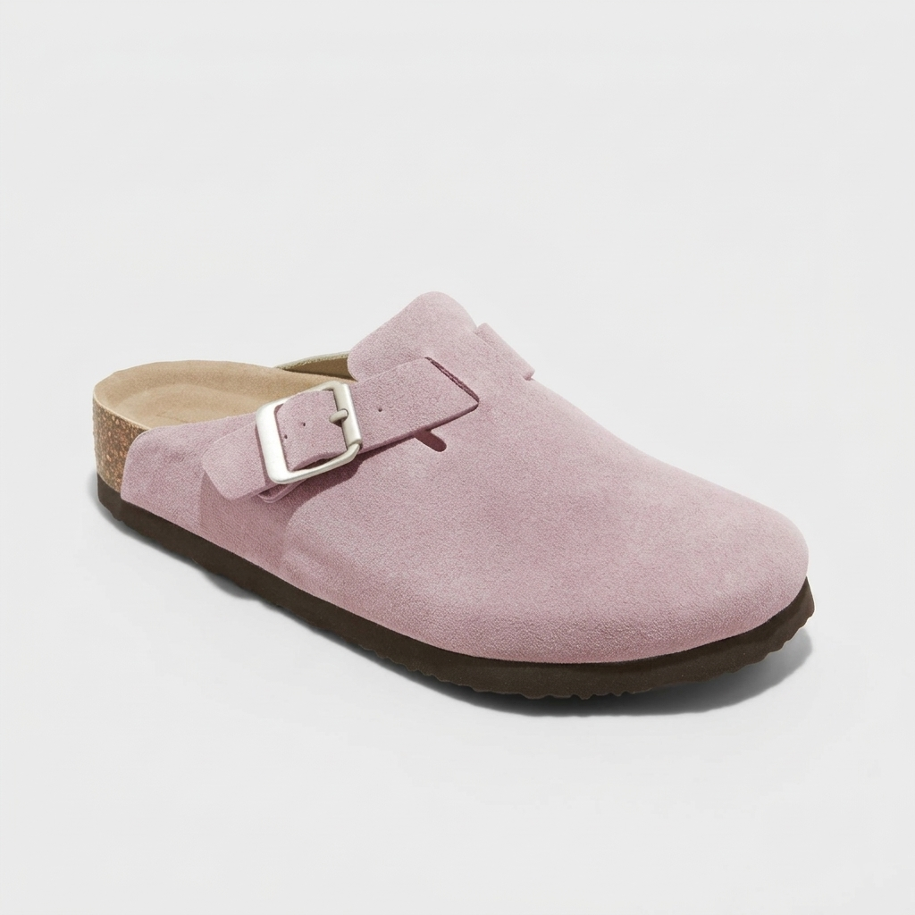 Sabots Femme à Boucle Sandales Confortables à Enfiler