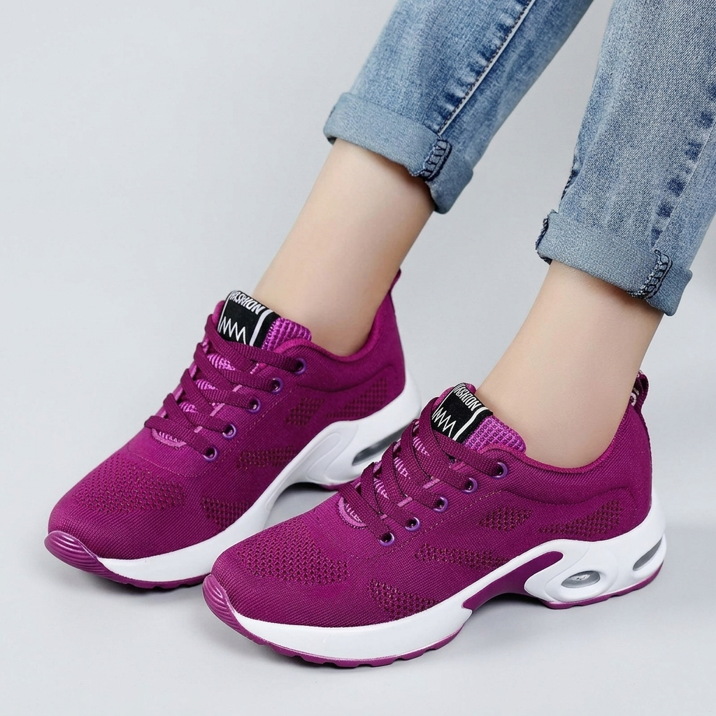 Baskets Orthopédiques Femme Chaussures Légères et Confortables