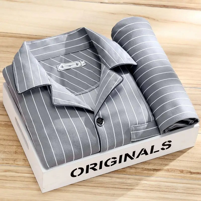 Ensemble Pyjama avec Chemise | Fermeture à Bouton pour Confort et Style