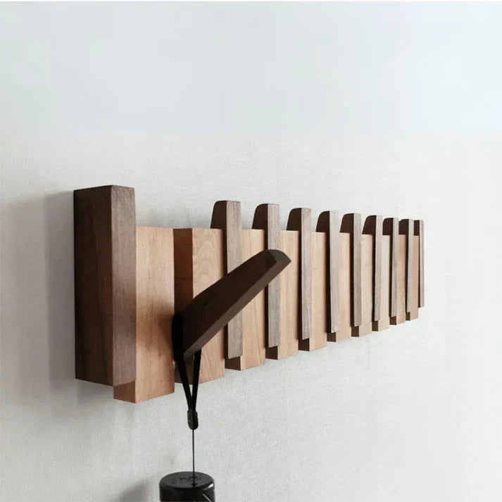 Porte-manteau en bois piano - HarmonyCoat