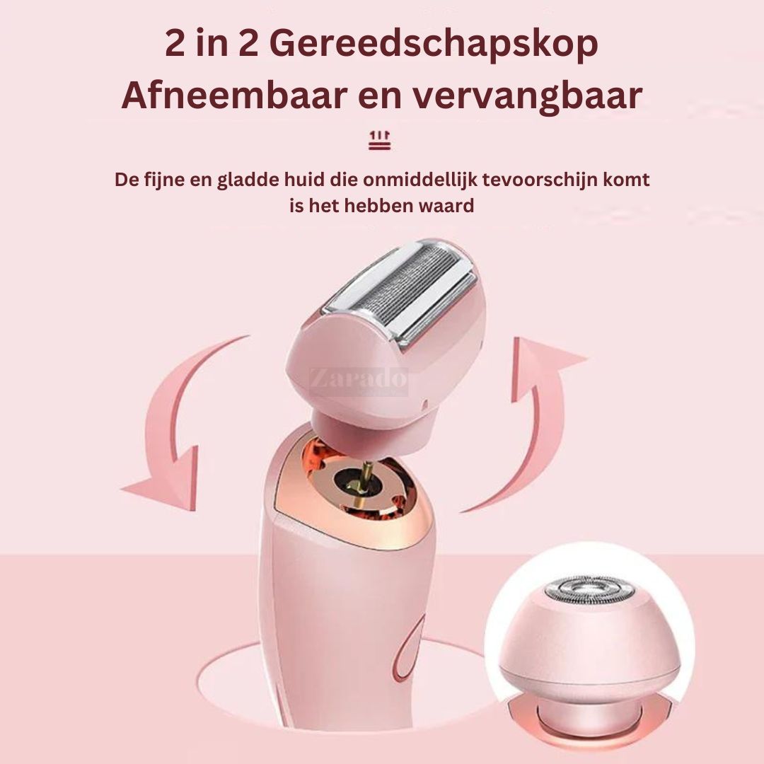 SmoothGlam | Rasoir 2-en-1 pour femmes
