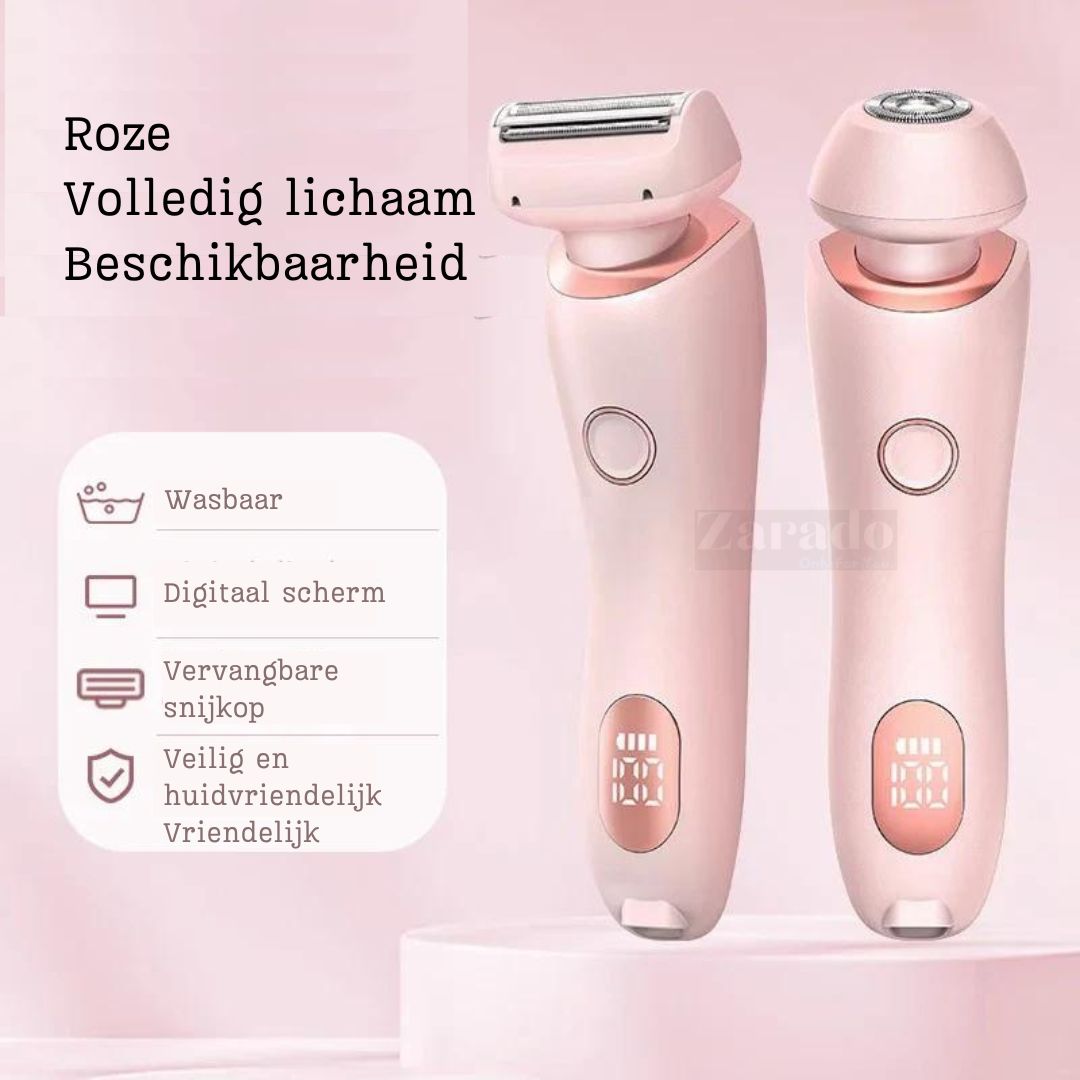 SmoothGlam | Rasoir 2-en-1 pour femmes
