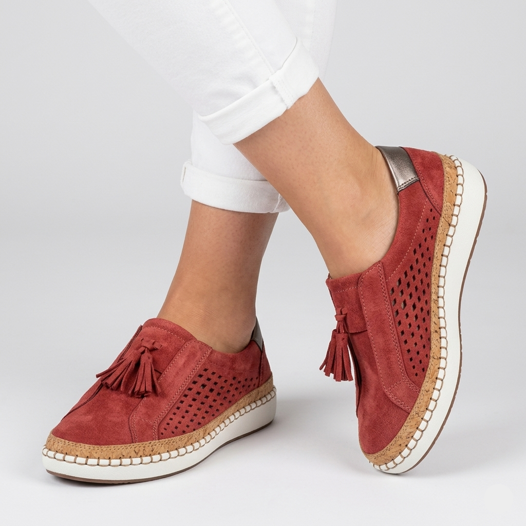 Chaussures Femme Orthopédiques Confort Respirantes Sans Lacets