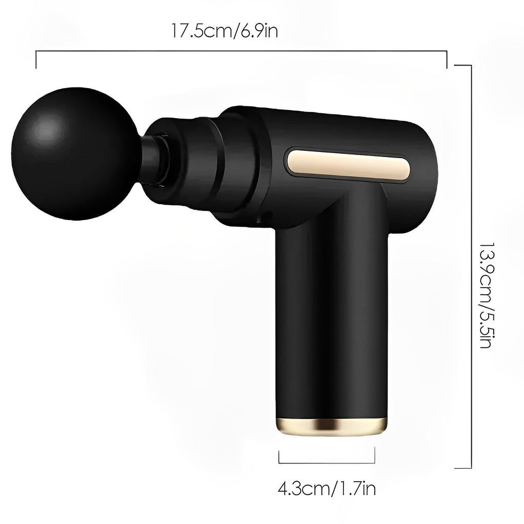 MuscleRelief Pro | Pistolet de massage avec vitesse réglable