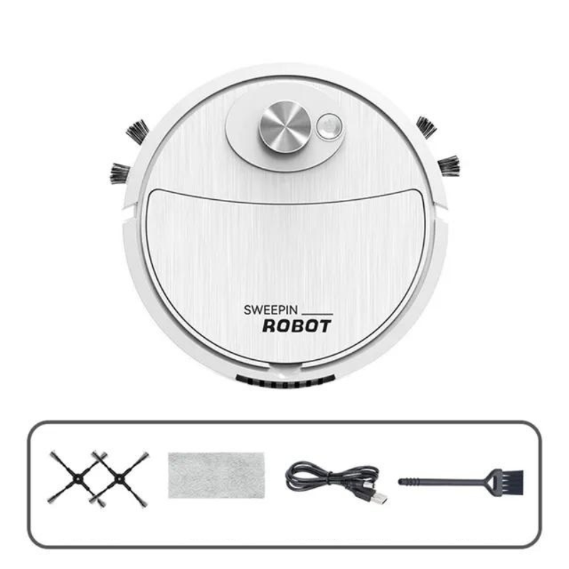 AutoSweep - Aspirateur Robot Silencieux 3-en-1
