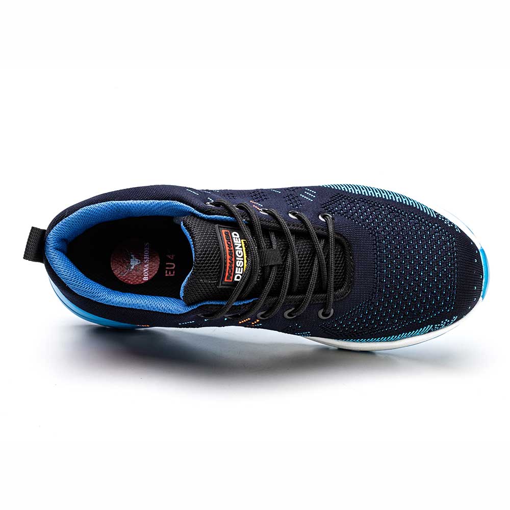 Baskets de Travail Légères avec Embout en Acier, Mesh Respirant et Semelles Antidérapantes – Chaussures de Sécurité Confortables pour Hommes