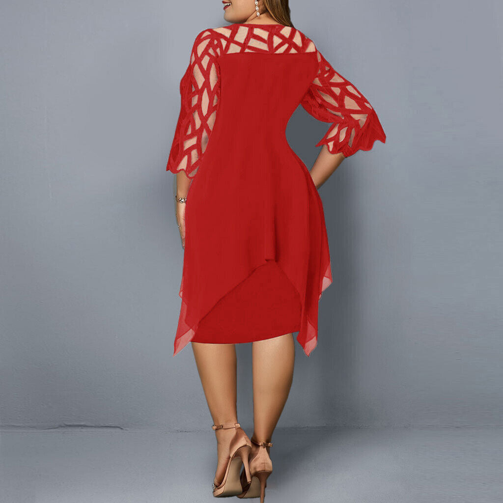 Abeline | Robe aérienne et élégante en grande taille