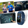 Montre connectée pour seniors | Fréquence cardiaque & Tension artérielle toujours à portée de main