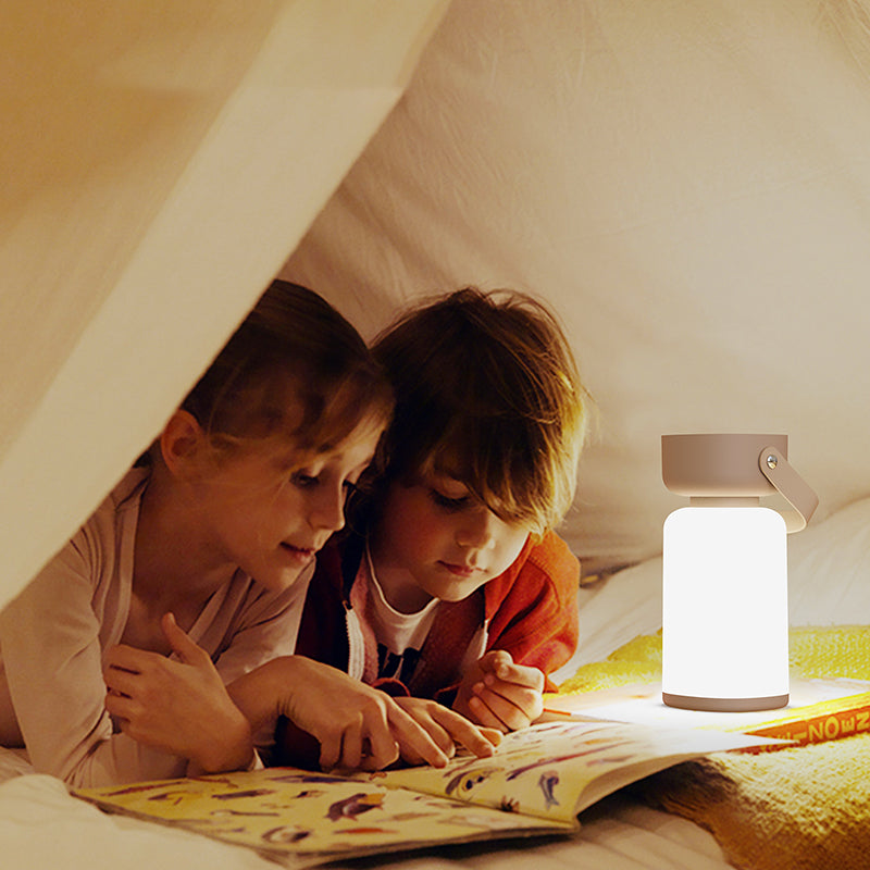Lampe de table LED portable étanche Amanti Design cylindrique moderne
