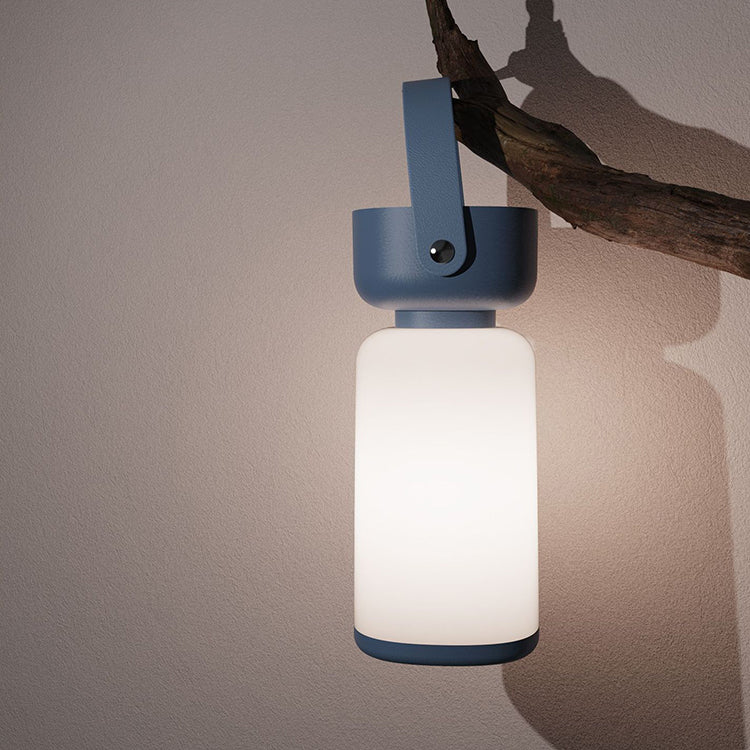 Lampe de table LED portable étanche Amanti Design cylindrique moderne