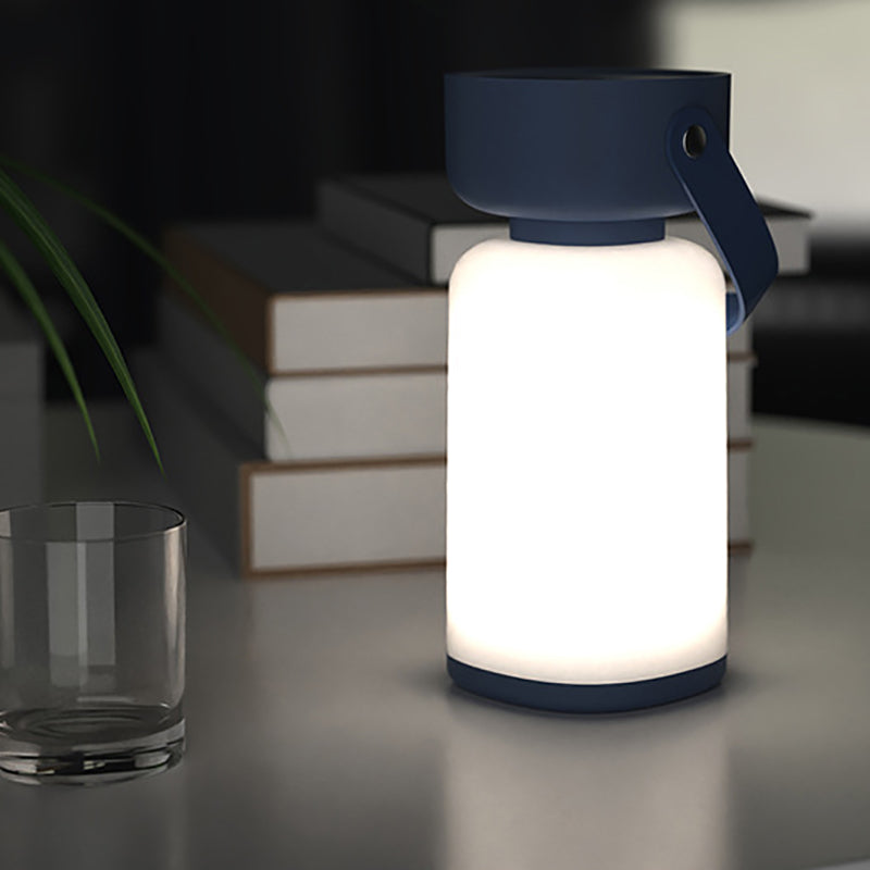 Lampe de table LED portable étanche Amanti Design cylindrique moderne