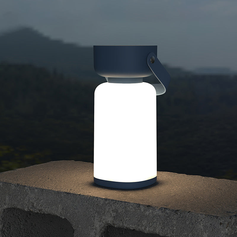 Lampe de table LED portable étanche Amanti Design cylindrique moderne
