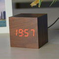 Horloge de Table Numérique Kubus Décor Moderne Intérieur