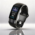 Montre connectée avec ECG, fréquence cardiaque, pression artérielle et suivi du sommeil pour femmes et hommes | Tracker de fitness | Vitaro