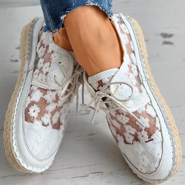 Viveca | Chaussure orthopédique avec motif floral