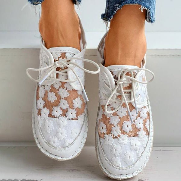 Viveca | Chaussure orthopédique avec motif floral
