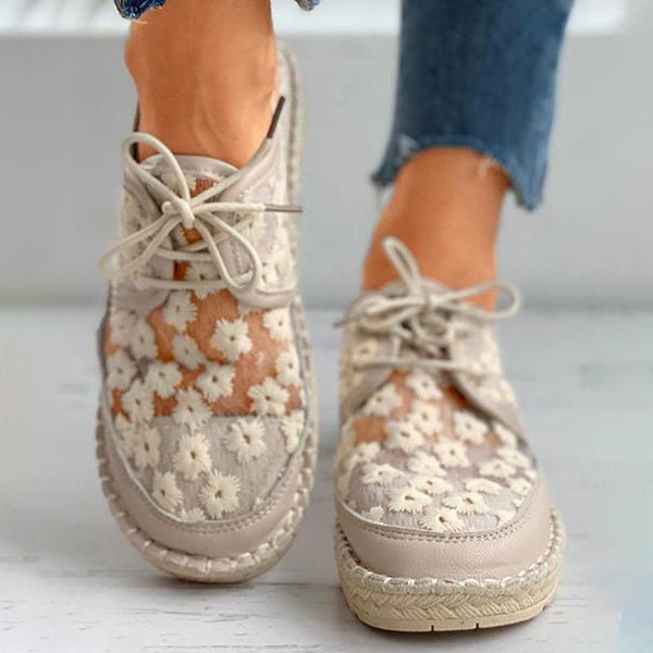 Viveca | Chaussure orthopédique avec motif floral