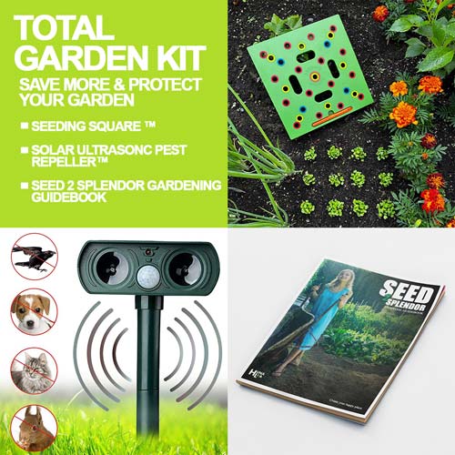 AviGuard Luxe Appareil de Dissuasion Ultrasonique Solaire | Dissuasion efficace des oiseaux et des animaux pour des espaces extérieurs sereins