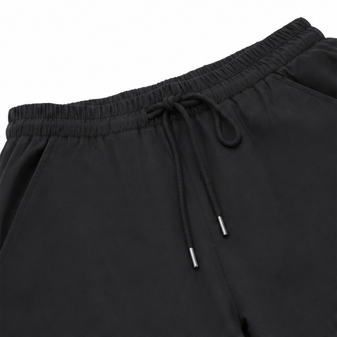 Solene – Pantalon cargo à jambes larges avec cordon de serrage et poches