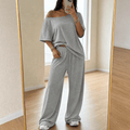 Solenya – Ensemble Deux Pièces Off-Shoulder pour Femmes