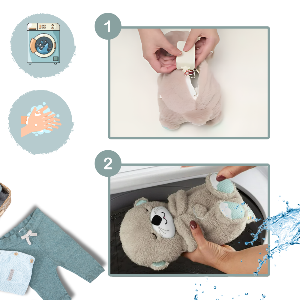 Sensation Apaisante du Ventre Otarie Peluche