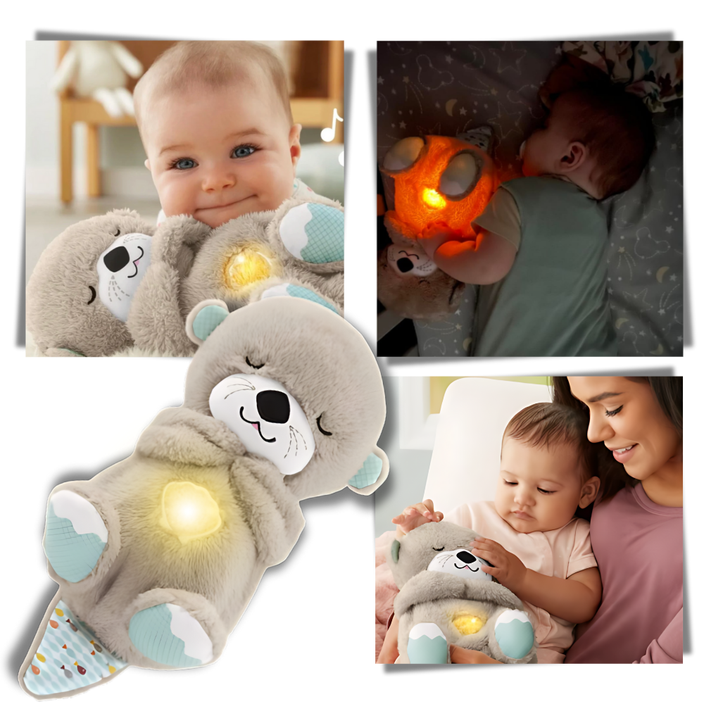 Sensation Apaisante du Ventre Otarie Peluche