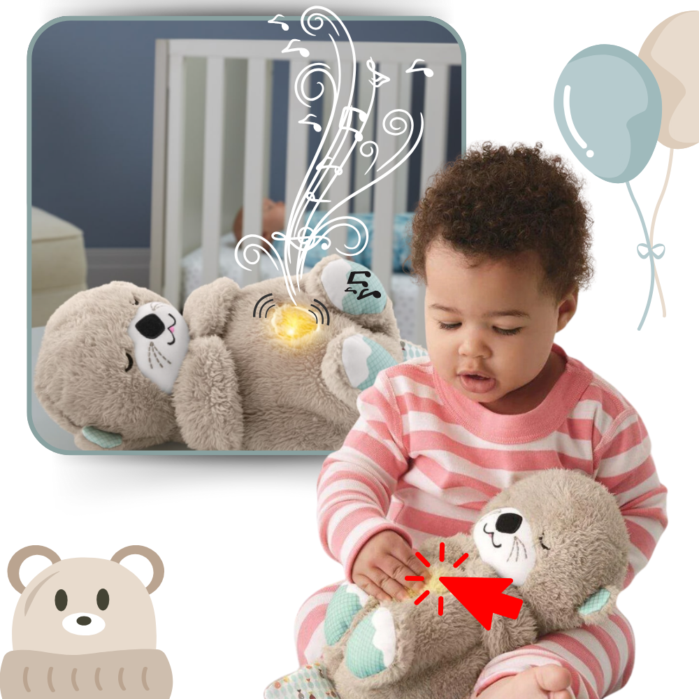 Sensation Apaisante du Ventre Otarie Peluche