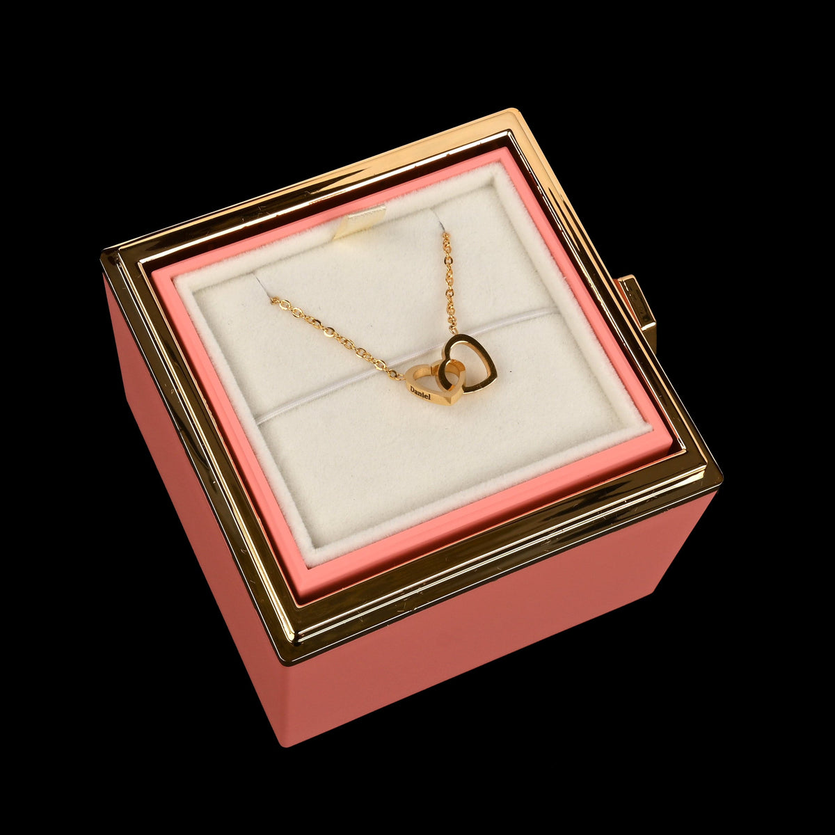 HeartBond | Collier avec Boîte de Rose Éternelle