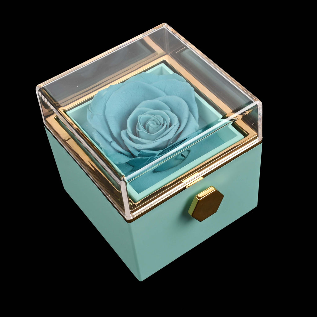 HeartBond | Collier avec Boîte de Rose Éternelle