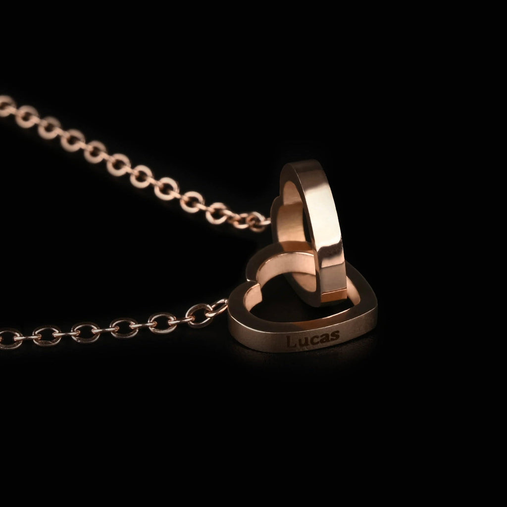 HeartBond | Collier avec Boîte de Rose Éternelle